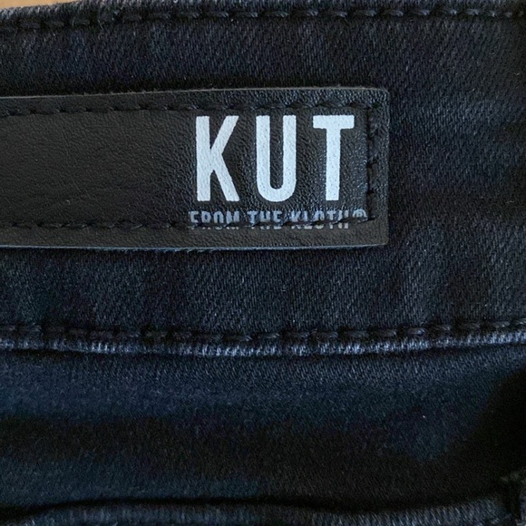 KUT from the Kloth High Rise Fab ab Skinny. Black. 14 - Picture 5 of 7